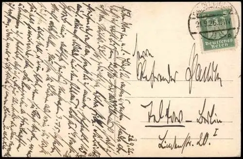 Ansichtskarte Bad Oeynhausen Innenansicht Brunnenhalle 1926