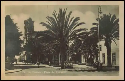 Postale Las Palmas de Gran Canaria Plaza de Cairasco 1932  Canaris Kanaren