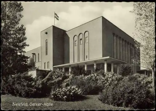 Ansichtskarte Bielefeld Rudolf Oetker Halle 1961