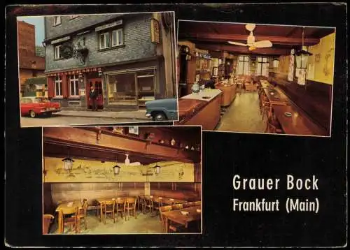 Sachsenhausen-Frankfurt am Main Große Rittergasse Grauer Bock 1965