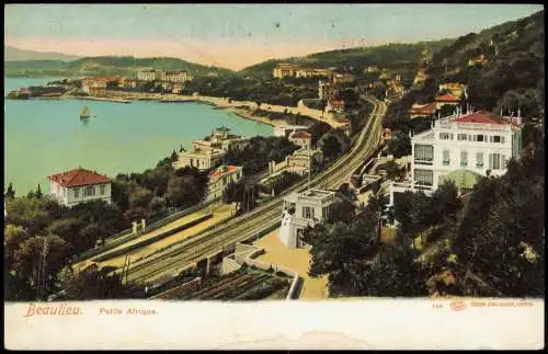 CPA Beaulieu-sur-Mer Petite Afrique. 1909