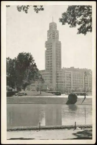 Postcard Rio de Janeiro The Railroad Station of D. Pedro II 1937