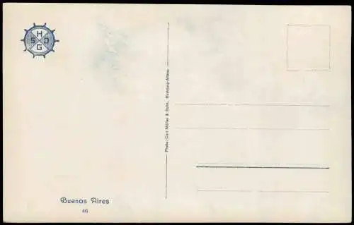 Postcard Buenos Aires Hafen Lotsenturm 1930  Argentina Argentinien