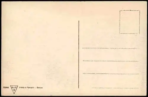 Nervi Genua Genova (Zena) NERVI Passeggiata al mare e Rondo Panorama  1920