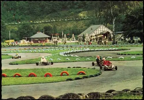 Postkaart Coo Piste de Carting de Teleco Go-Kart-Bahn 1975