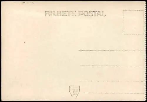 Postcard Rio de Janeiro Jardim Botanico (Park) 1930