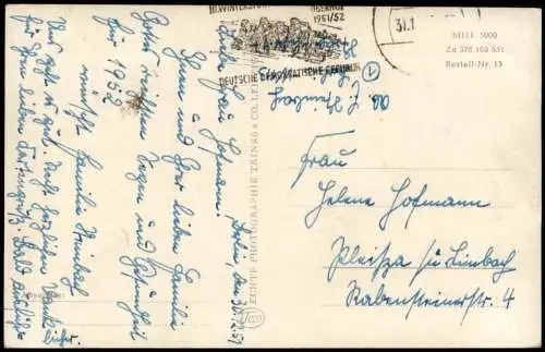 Ansichtskarte Mitte-Berlin Partie an der Marienkirche 1951