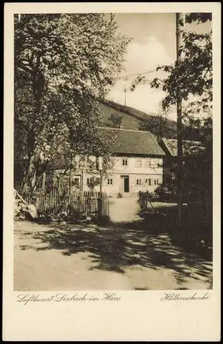 Lerbach-Osterode Harz Umlandansicht Partie an der Hüttenschenke  1930