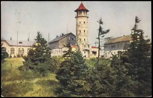 Sankt Joachimsthal Jáchymov Klínovec Keilberg im Erzgebirge 1910