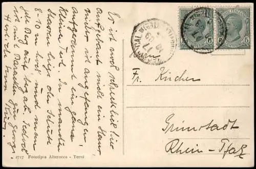 Messina Parte esterna dell'abside del Duomo (Dom Zerstörung) 1909