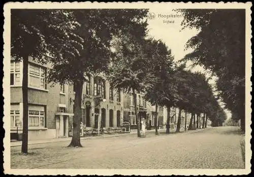 Postkaart Hoogstraten Vrijheid, Straßen-Ansicht, Ortsansicht 1940