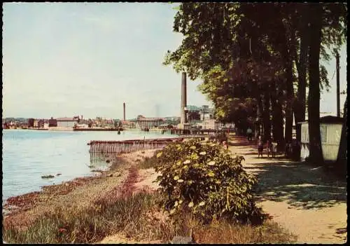 Apenrade Aabenraa Åbenrå Havneparti From the harbour Fabrik am Hafen  1960