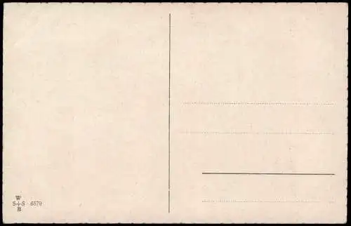 Ansichtskarte  Künstlerkarte Frau mit Engel Amor fischt Herz 1919