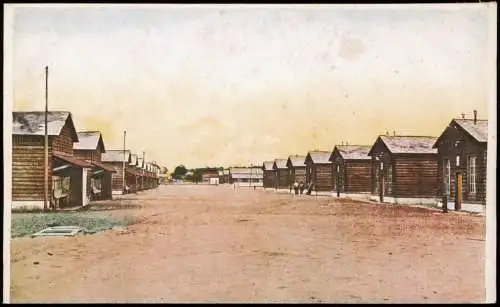 Martignas-sur-Jalle Camp de Souge (Gironde) Les Baraquements 1910