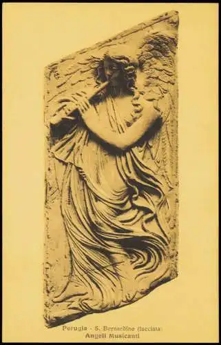 Perugia Perugia - S. Bernardino (facciata) Angeli Musicanti 1910