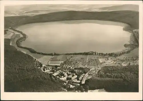 Ansichtskarte Glees (Vulkaneifel) Luftbild Laacher See 1930