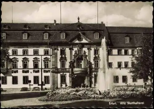 Ansichtskarte Erfurt Alte Statthalterei 1961