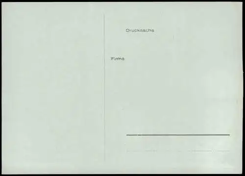 Leubnitz-Werdau Werbekarte An- u. Verkauf gebrauchter Pack-Kisten 1965