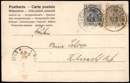 Ansichtskarte  Junge und Mädchen als Clown Pistolen Duell 1912