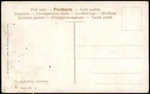 Ägypten (allgemein) Egypt schöne Frauen auf weinen am Grab Künstlerkarte 1914