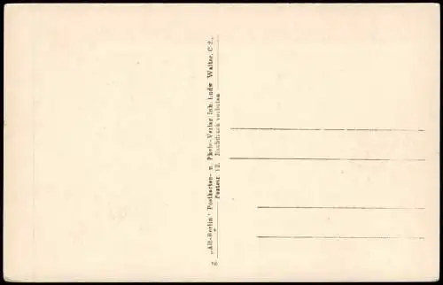 Ansichtskarte Berlin Die Klosterkirche um das Jahr 1838/1929