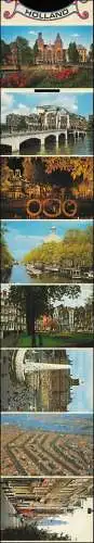 Lot 8 Postkaarten Amsterdam Amsterdam  diverse Ansichtskarten 1978 Leporello