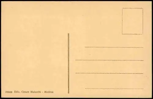 Cartolina Modena Abside del Duomo 1922