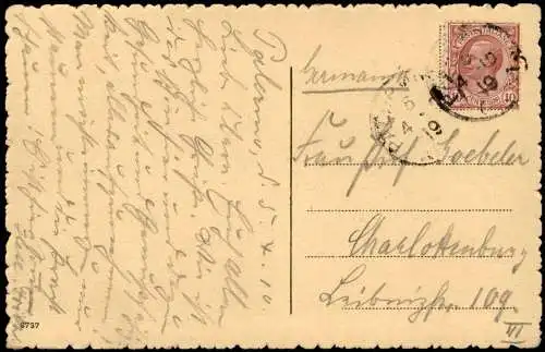 Cartolina Monreale Panorama-Ansicht 1919