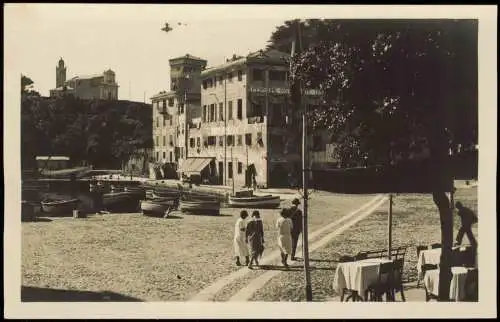 Cartolina Portofino Ortsansicht von PORTOFINO MARE 1925