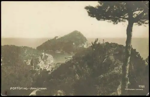 Cartolina Portofino PANORAMA 1920