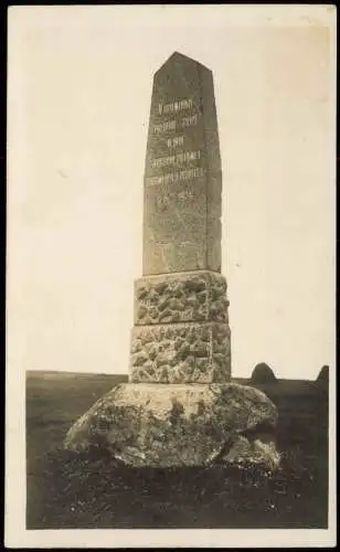 Holitz in Böhmen Holice v Čechách Umland-Ansicht mit Gedenkstein, Denkmal 1925