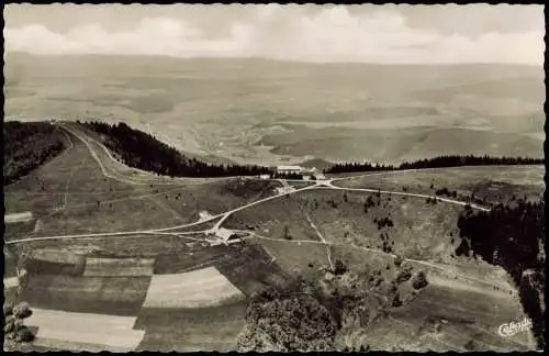 Waldkirch (Schwarzwald Breisgau) Berghotel Kandel Luftaufnahme Schwarzwald 1956