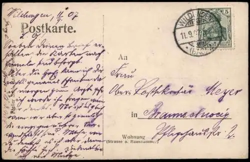 Bad Wildungen Versammlung gut gekleideter Personen Atelier Saal 1907 Privatfoto