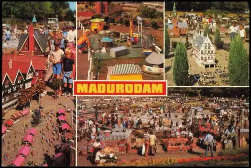 Den Haag Den Haag MINIATUURSTAD MADURODAM (Miniatur-Ausstellung) 1970