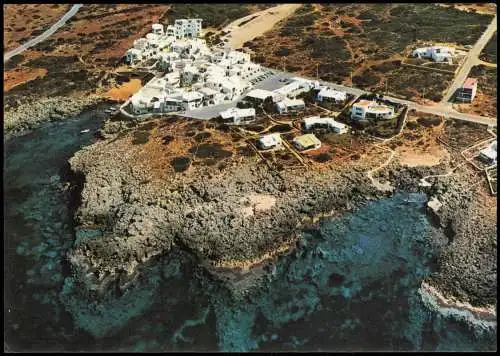 Menorca (Allgemein) Fischer Dorf BINIBECA (Menorca) Luftaufnahme 1980