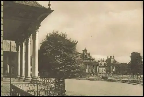 Ansichtskarte Pillnitz Blick vom Bergpalais Schloss Pillnitz 1976