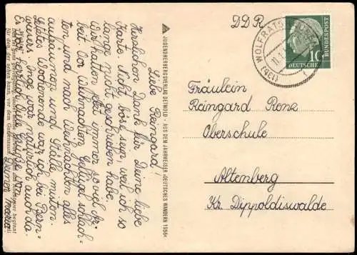 Ansichtskarte Gutach (Schwarzwaldbahn) Schwarzwaldhaus Frauen in Tracht 1956