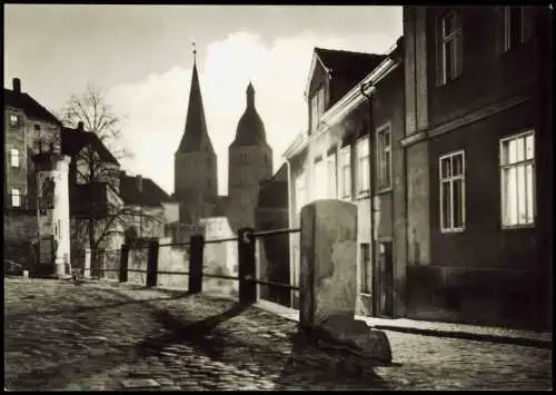 Ansichtskarte Altenburg Berggasse, Rote Spitzen 1977