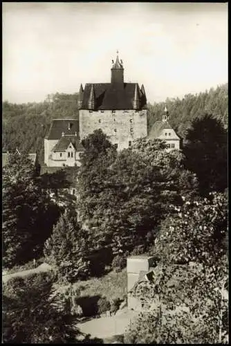 Ansichtskarte Kriebstein Museum BURG KRIEBSTEIN zur DDR-Zeit 1977