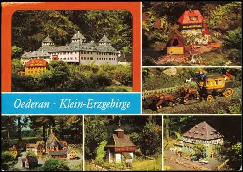 Oederan Miniaturpark Klein-Erzgebirge - Schloß Augustusburg, Feuerwehr im 1986