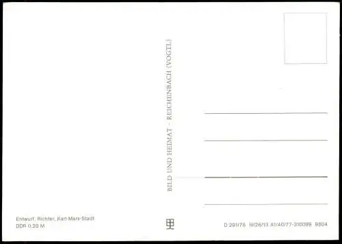 Chemnitz Karl-Marx-Stadt Landkarten AK - Stadtplan Karl-Marx-Stadt 1977