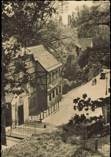 Ansichtskarte Chemnitz Schloßberg mit HOG Kellerhaus zur DDR-Zeit 1960