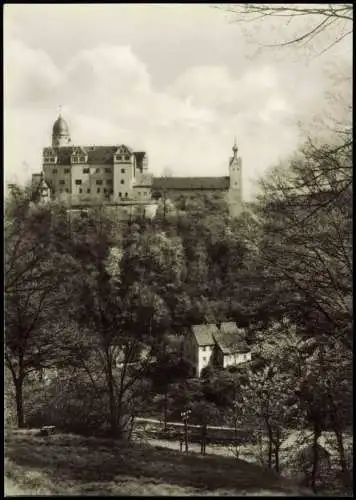 Ansichtskarte Rochsburg-Lunzenau Schloss Rochsburg 1974