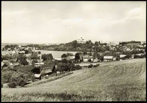 Ansichtskarte Schönfels-Lichtentanne Panorama-Ansicht zur DDR-Zeit 1975