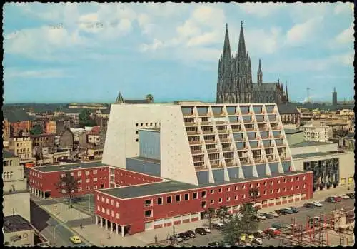 Ansichtskarte Köln Opernhaus Ansicht Vogelschau-Perspektive 1965