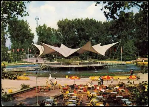 Ansichtskarte Köln Stadtansicht Der Tanzbrunnen im Rheinpark 1970