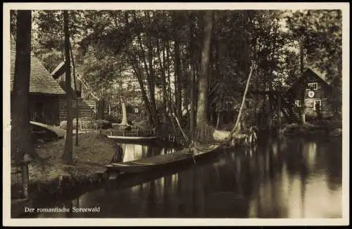 Lehde (Spreewald)-Lübbenau (Spreewald) Lubnjow Umland-Ansicht 1935