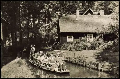 Ansichtskarte Burg (Spreewald) Umland-Ansicht Im Spreewald We Błotach 1962