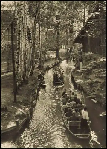 Lehde (Spreewald)-Lübbenau (Spreewald)Fröhliche Kahnfahrt 1975