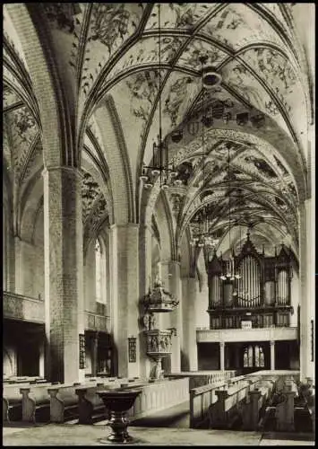 Herzberg (Elster) Innenansicht Ev. Marienkirche zur DDR-Zeit 1970